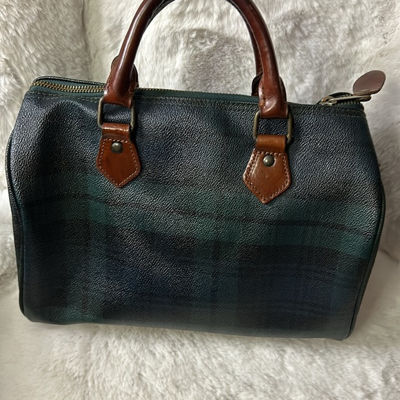 Polo Ralph Lauren Vintage Tartan Blackwatch Gingham Speedy doctor bag - Picture 8 of 17